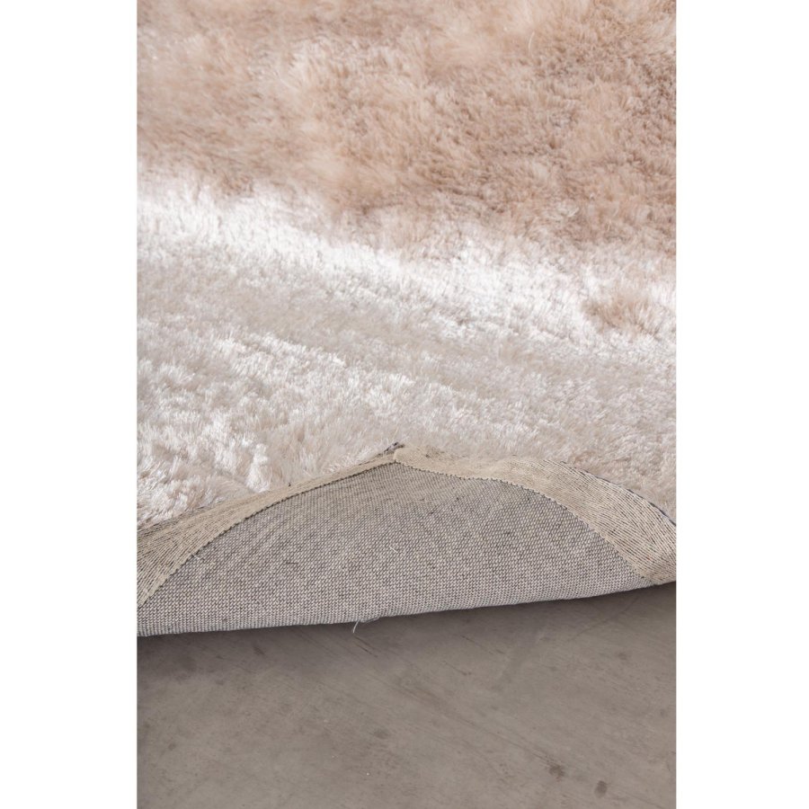 VENTURE DESIGN Shiva Shaggy teppe - champagne polyester og bomull (200x300)