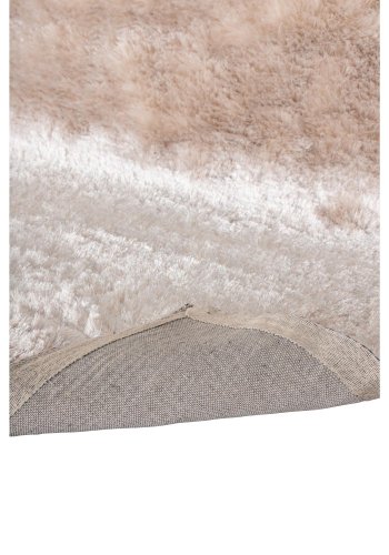 VENTURE DESIGN Shiva Shaggy teppe - champagne polyester og bomull (200x300)