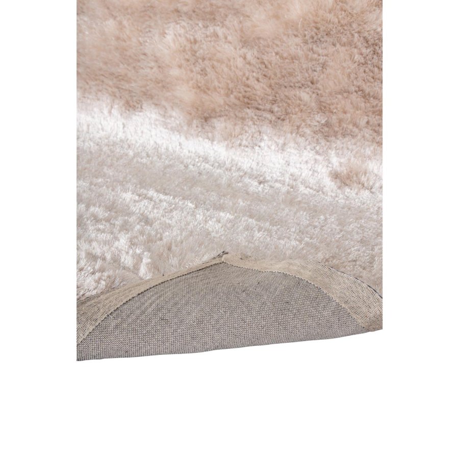 VENTURE DESIGN Shiva Shaggy teppe - champagne polyester og bomull (200x300)