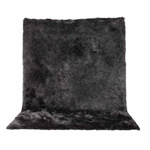 VENTURE DESIGN Shiva Shaggy teppe - gr polyester og bomull (200x300)