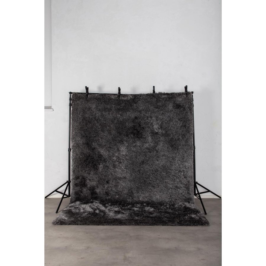 VENTURE DESIGN Shiva Shaggy teppe - gr polyester og bomull (200x300)