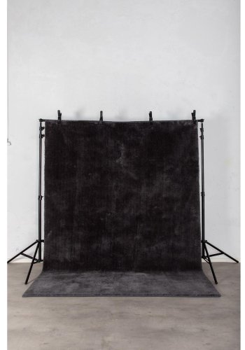 VENTURE DESIGN Undra teppe - mrkegr viskose (200x300)