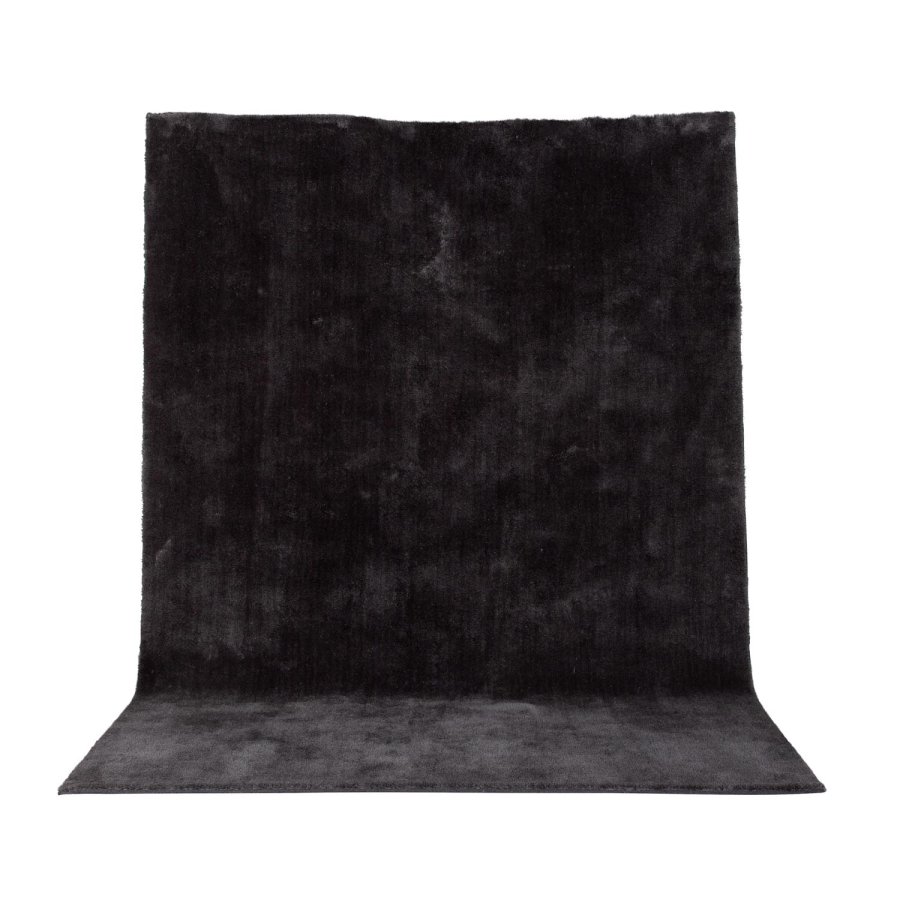 VENTURE DESIGN Undra teppe - mrkegr viskose (250x350) 