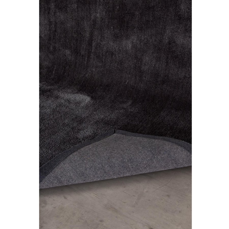 VENTURE DESIGN Undra teppe - mrkegr viskose (250x350) 