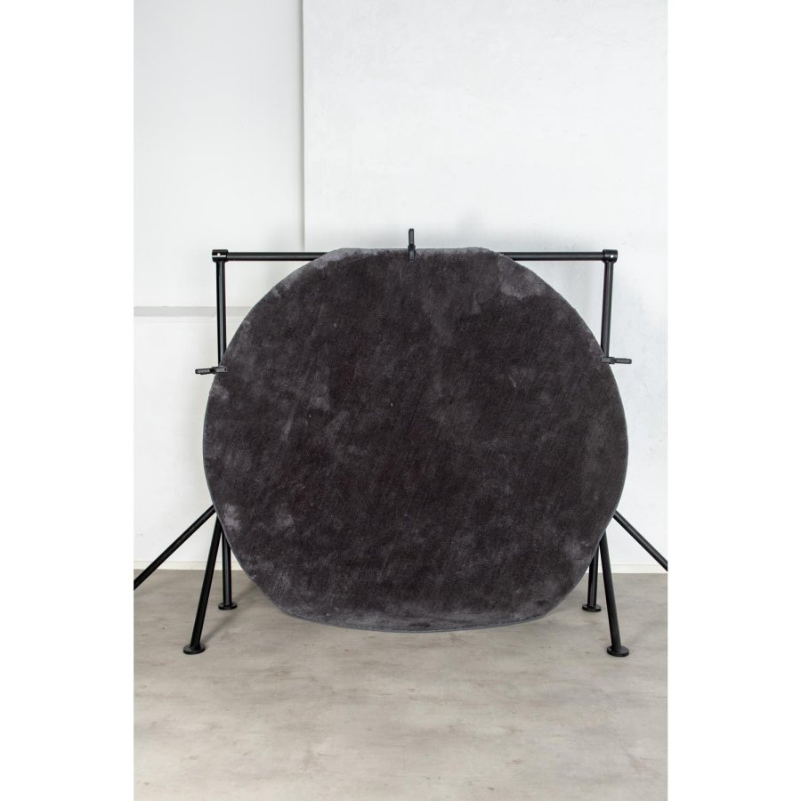 VENTURE DESIGN Undra teppe - mrkegr viskose (200)