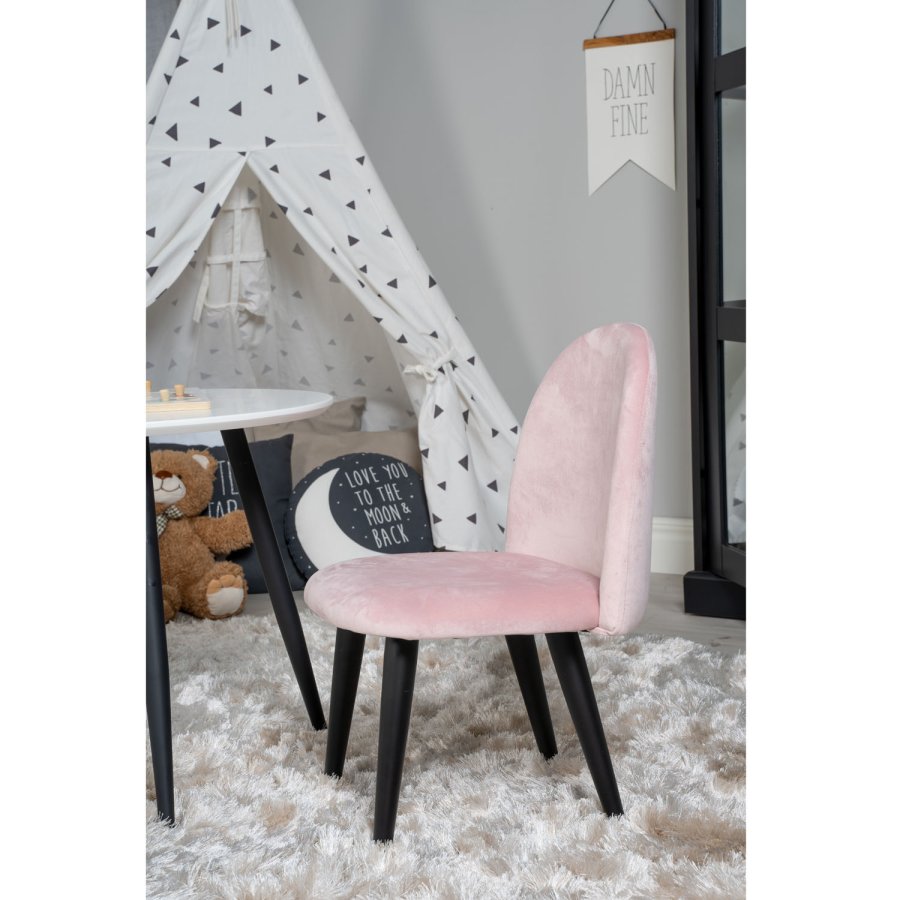 VENTURE DESIGN Plaza brnebord og 2 brnestole - hvid MDF/sort metal og lyserd fljl/sort metal