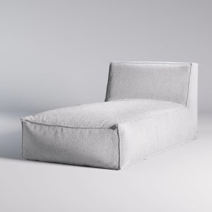 TROISPOMMESHOME solseng - lysegr stof (L:175cm)