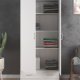 TWILUM Space garderob 2 drrar, 1 lda, 3 hyllplan - vit folie/spnskiva