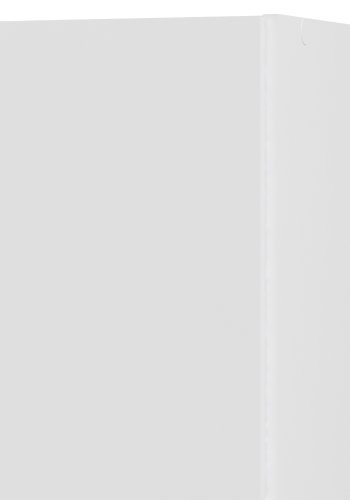 TVILUM Space Kleiderschrank 1 Tür und 3 Einlegeböden - weiße Folie/Spanplatte