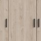 TVILUM Sprint Kleiderschrank 4 Türen + 3 Schubladen - ParcelJackson Hickory Jackson Hickory