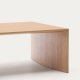 KAVE HOME Litto salongbord i eikefiner med naturlig farge, 140 x 70 cm