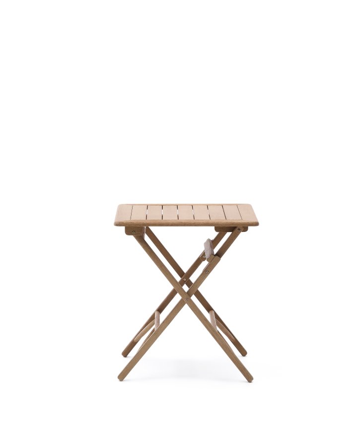 KAVE HOME Dandara klappbord i FSC 100 % heltre akasie 66 x 66 cm