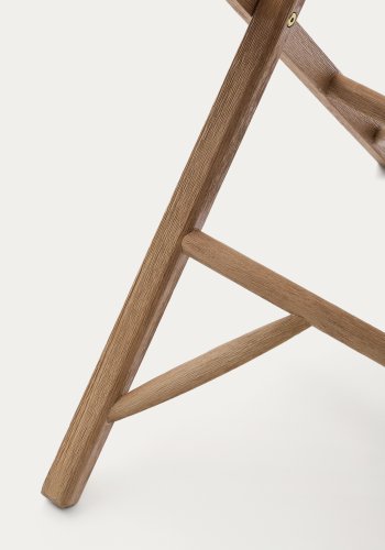 KAVE HOME Dandara klappbord i FSC 100 % heltre akasie 66 x 66 cm