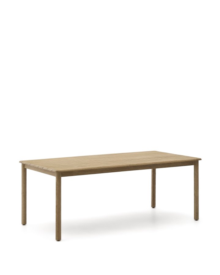 KAVE HOME Sori-bord i FSC 100 % heltre akasie 200 x 100 cm