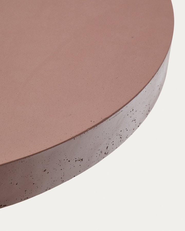 KAVE HOME Aiguablava terrakottasement rundt bord 120cm