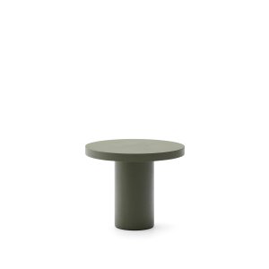 KAVE HOME Aiguablava havebord, rund - grn cement (90)