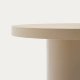 KAVE HOME Aiguablava hagebord, rundt - beige sement (90)