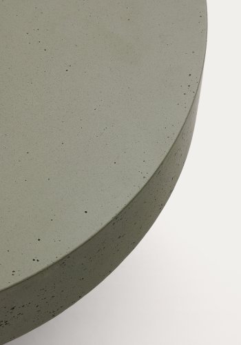 KAVE HOME Aiguablava utendrs salongbord, rundt - grnn sement (66)