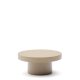 KAVE HOME Aiguablava salongbord i beige sement 66 cm