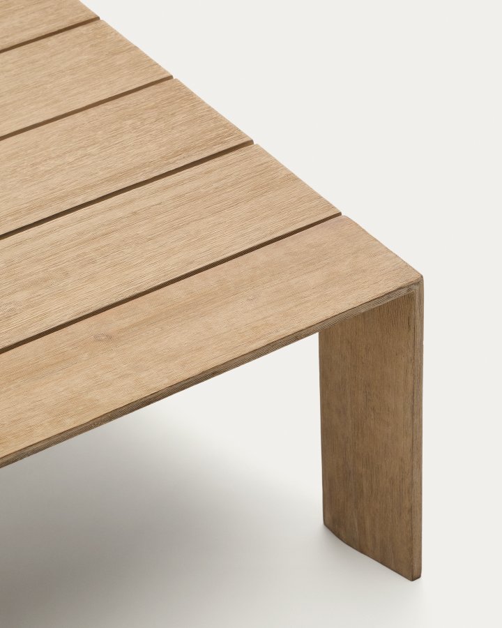 KAVE HOME Ambra salongbord i heltre akasie med lys overflate 82,5 x 140 cm