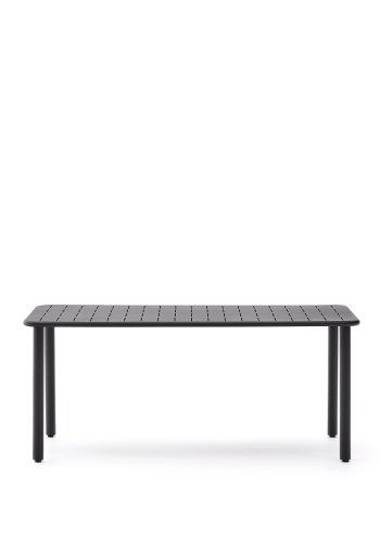 KAVE HOME Brai utebord i mrkegrtt galvanisert stl 180 x 90 cm