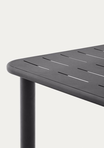 KAVE HOME Brai utebord i mrkegrtt galvanisert stl 180 x 90 cm