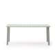 KAVE HOME Brai utebord i turkis galvanisert stl 180 x 90 cm