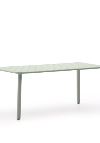 KAVE HOME Brai utebord i turkis galvanisert stl 180 x 90 cm