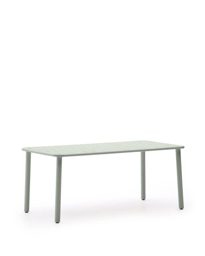 KAVE HOME Brai utebord i turkis galvanisert stl 180 x 90 cm