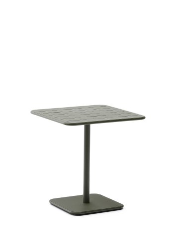 KAVE HOME Brai utebord i grnt galvanisert stl 70 x 70 cm