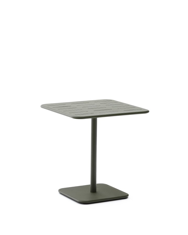 KAVE HOME Brai utebord i grnt galvanisert stl 70 x 70 cm