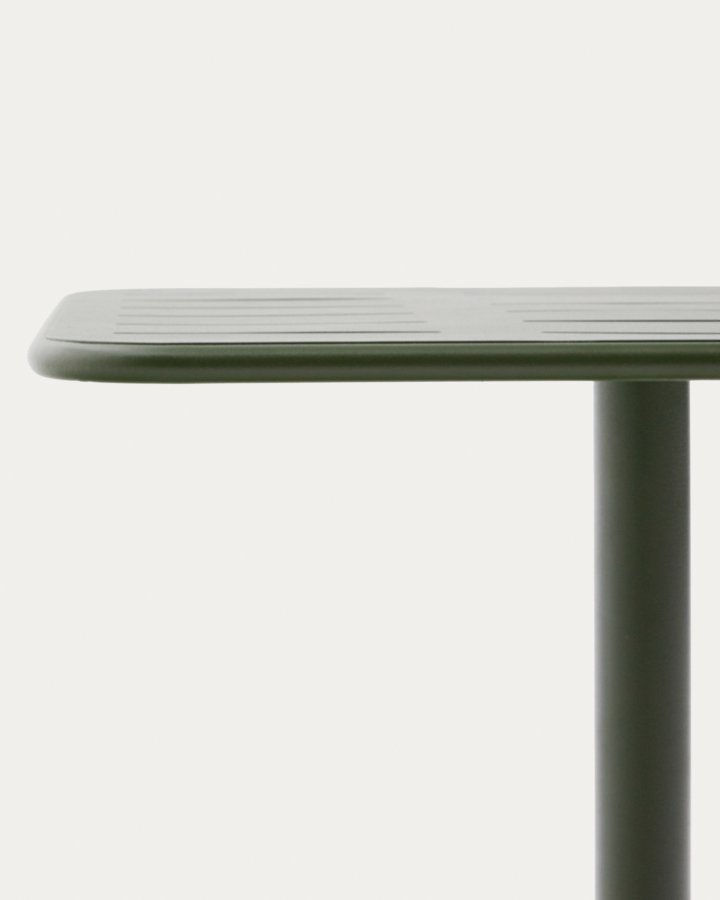 KAVE HOME Brai utebord i grnt galvanisert stl 70 x 70 cm