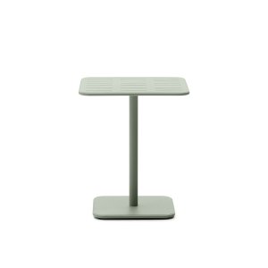 KAVE HOME Brai havebord, kvadratisk - turkis galvaniseret stl (70x70)