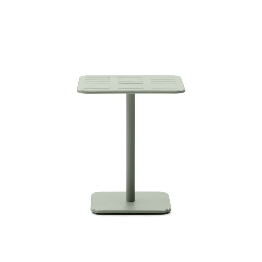 KAVE HOME Brai utebord i turkis galvanisert stl 70 x 70 cm