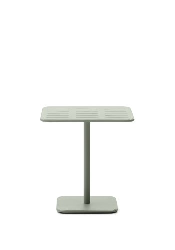 KAVE HOME Brai utebord i turkis galvanisert stl 70 x 70 cm