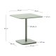 KAVE HOME Brai utebord i turkis galvanisert stl 70 x 70 cm