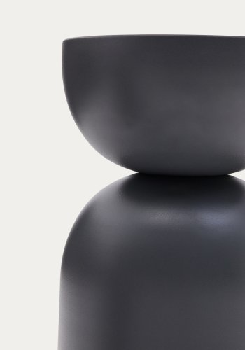 KAVE HOME Sidebord Rachell laget av metall med grlakkert overflate 30,5 cm