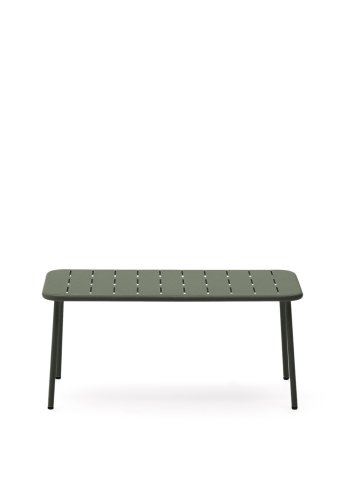 KAVE HOME Zivia utendrs salongbord i grnt galvanisert stl 90 x 50 cm