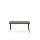 KAVE HOME Zivia utendrs salongbord i grnt galvanisert stl 90 x 50 cm