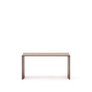 KAVE HOME Litto soffbord i valntsfaner med naturfrgad finish, 90 x 45 cm