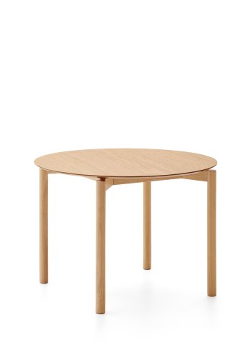 KAVE HOME Indara spisebord, rundt - naturlig askefiner (110)