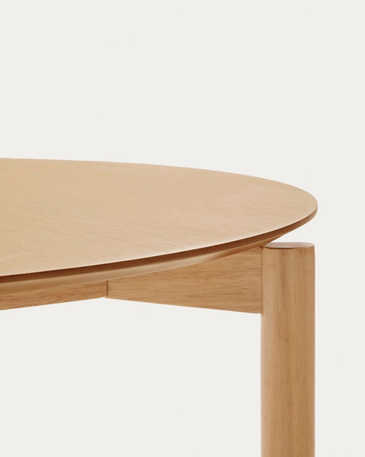 KAVE HOME Indara spisebord, rundt - naturlig askefiner (110)