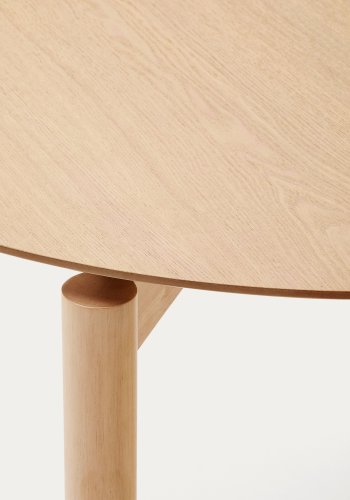 KAVE HOME Indara spisebord, rundt - naturlig askefiner (110)