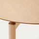 KAVE HOME Indara spisebord, rundt - naturlig askefiner (110)