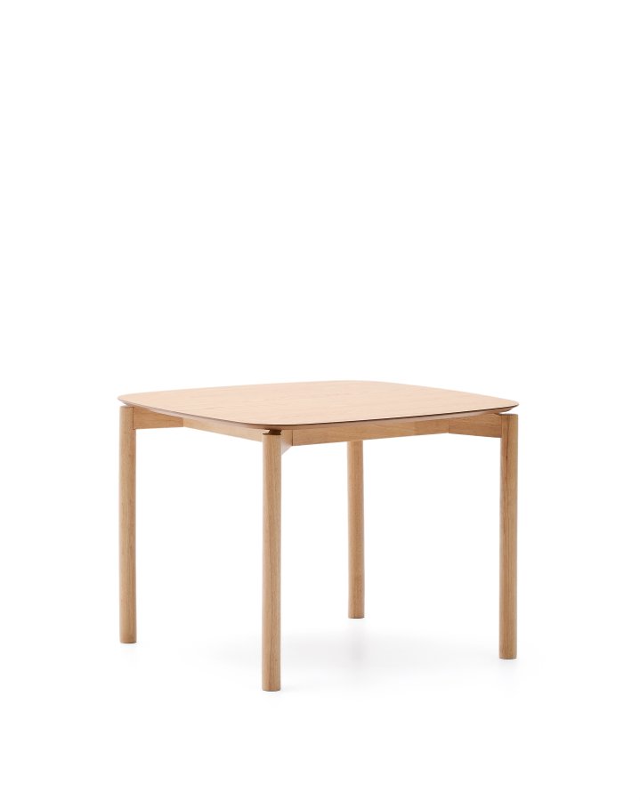 KAVE HOME Indara spisebord, rektangulrt - naturlig askefiner (100x100)