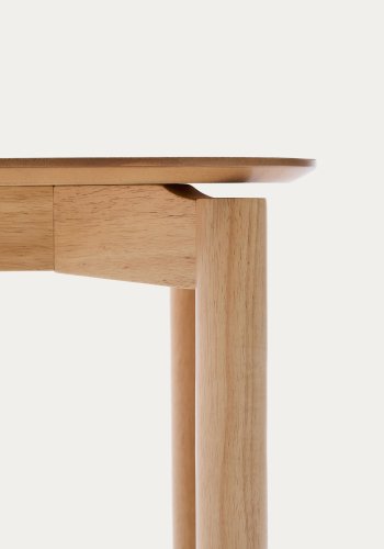 KAVE HOME Indara spisebord, rektangulrt - naturlig askefiner (100x100)