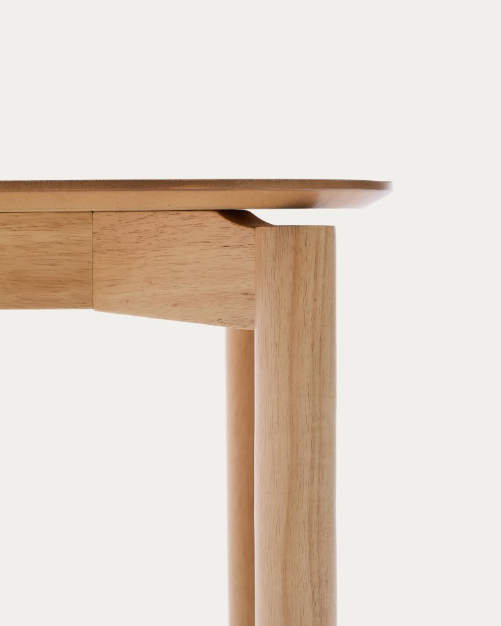 KAVE HOME Indara spisebord, rektangulrt - naturlig askefiner (100x100)