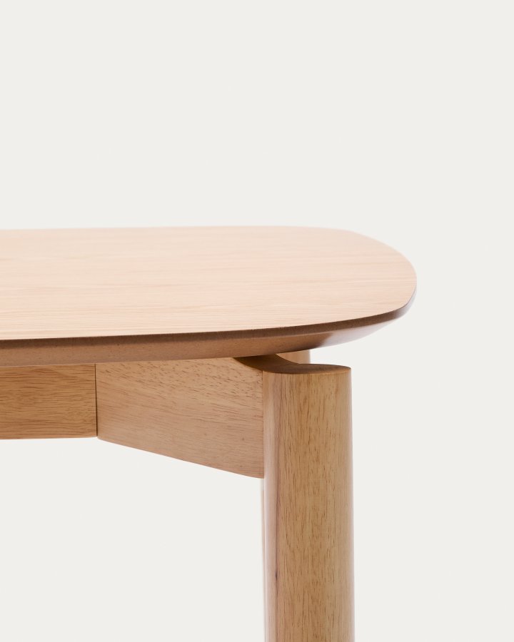 KAVE HOME Indara spisebord, rektangulrt - naturlig askefiner (140x90)