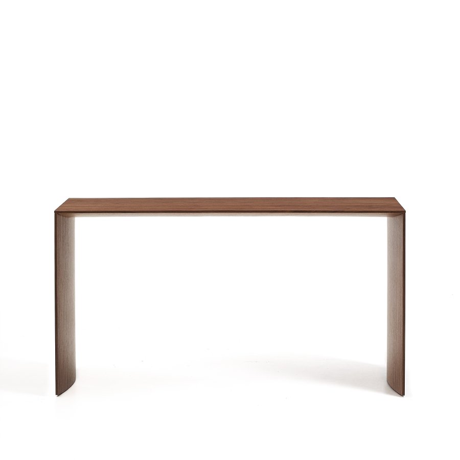 KAVE HOME Litto skrivebord, rektangul�r - brun valn�ddefin&eacute;r (140x60)