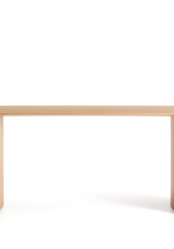 KAVE HOME Litto skrivebord, rektangul�r - natur egetr�sfin&eacute;r (140x60)